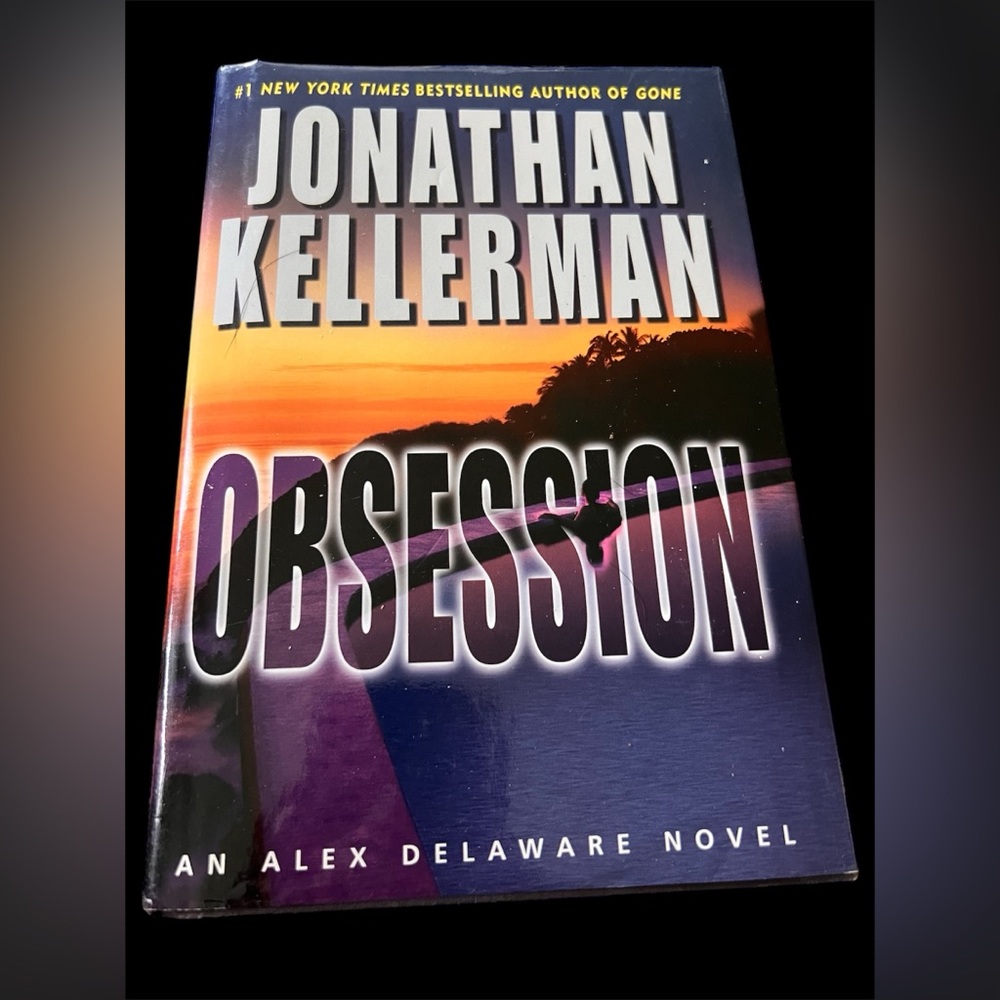 Jonathan Kellerman 'Obsession' Hardcover Book
